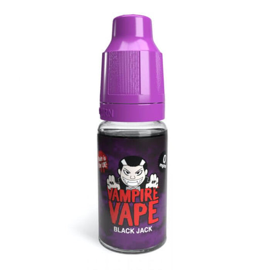 Black Jack E liquid by Vampire Vape