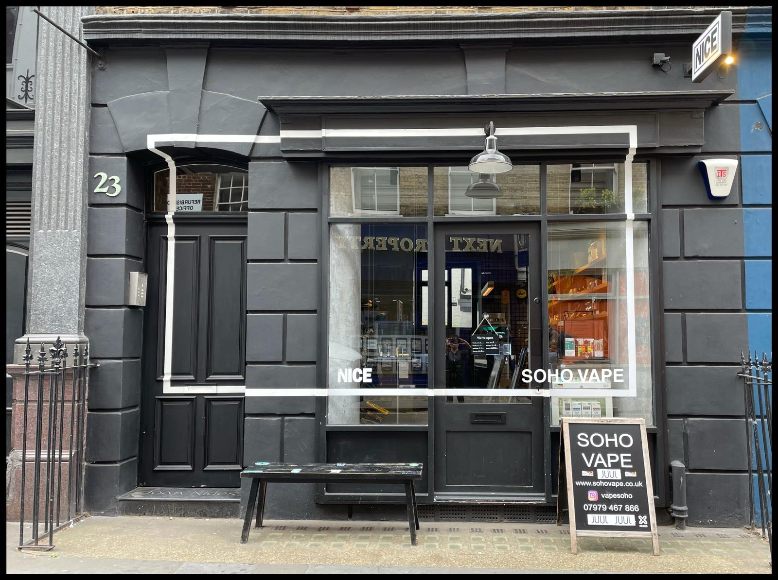SOHO VAPE IN LONDON