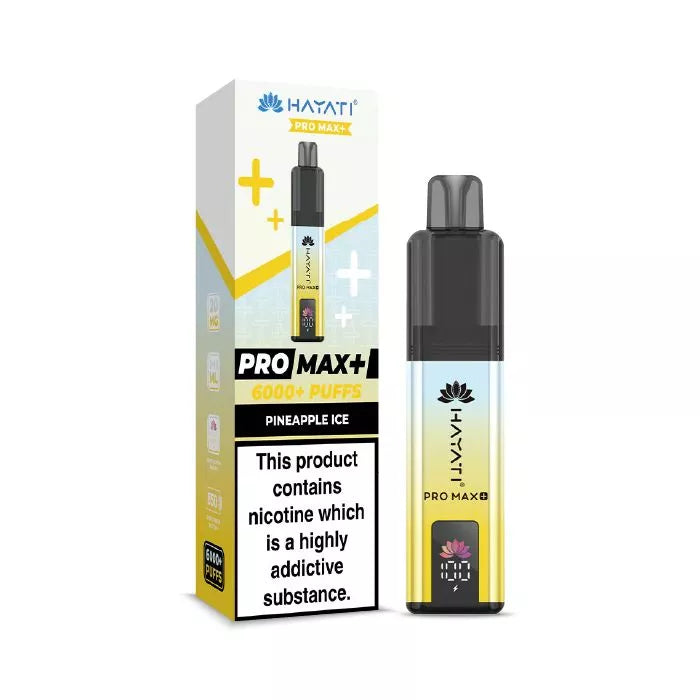 Pineapple Ice Hayati Pro Max+ 6000 Prefilled Pod Kit
