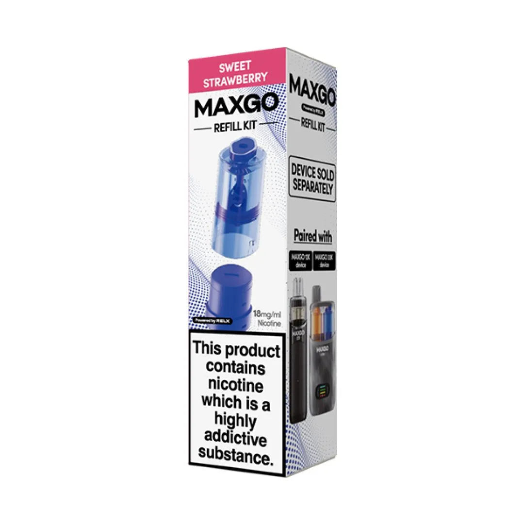 Relx Maxgo 12K Prefilled Pods