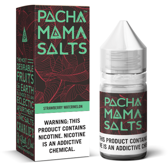 STRAWBERRY WATERMELON NIC SALT E-LIQUID BY PACHA MAMA