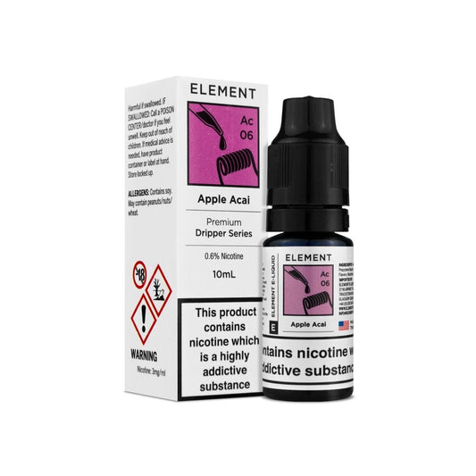 APPLE ACAI DRIPPER E-LIQUID BY ELEMENT