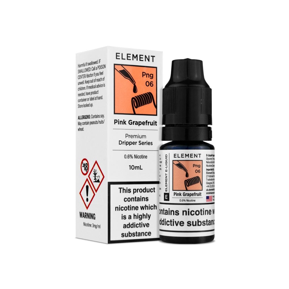 PINK GRAPEFRUIT DRIPPER E-LIQUID BY ELEMENT