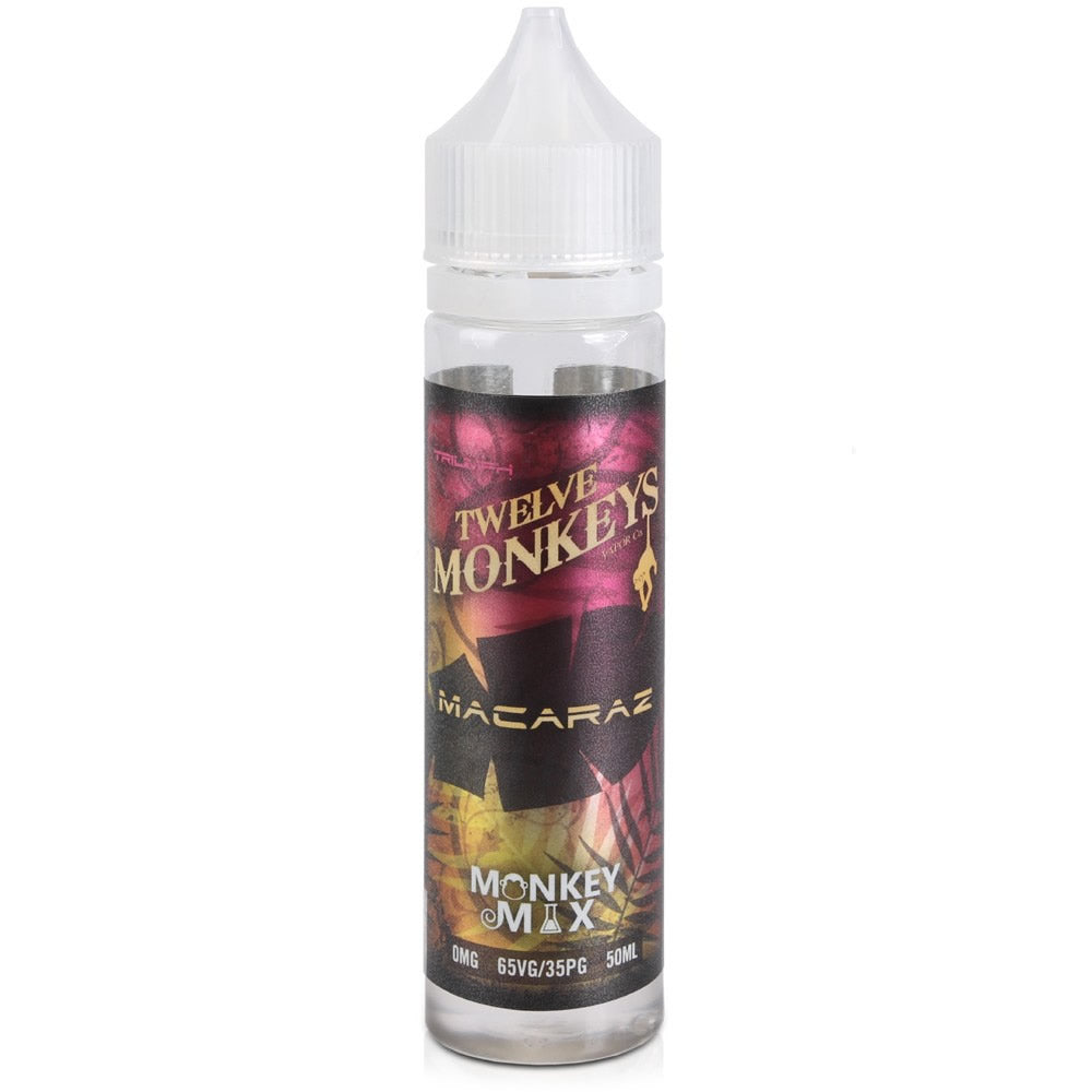 MACARAZ SHORTFILL E-LIQUID BY TWELVE MONKEYS 50ML