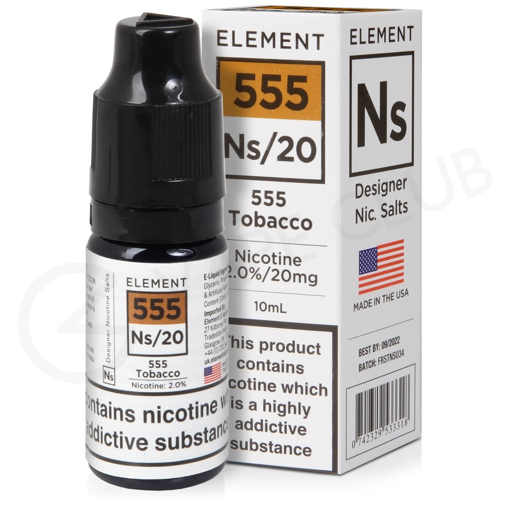 NS 555 Tobacco E-Liquid by Element