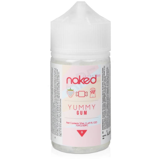 YUMMY GUM SHORTFILL E-LIQUID BY NAKED 100 50ML