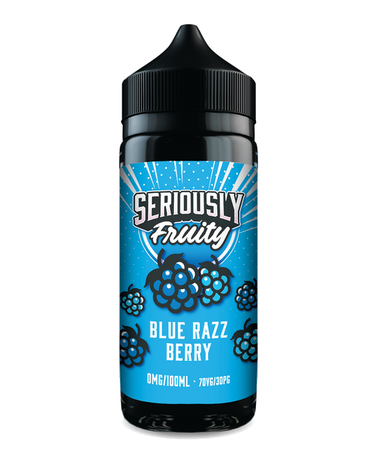 Seriously Fruity Blue Razz Berry E-liquid 100ml Shortfill