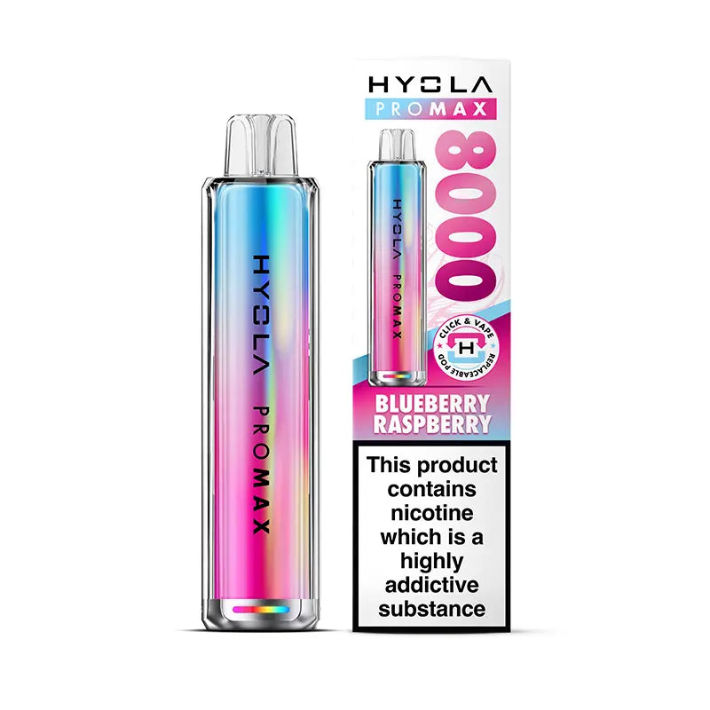 Blueberry Raspberry Hyola Pro Max 8000 Pod kit