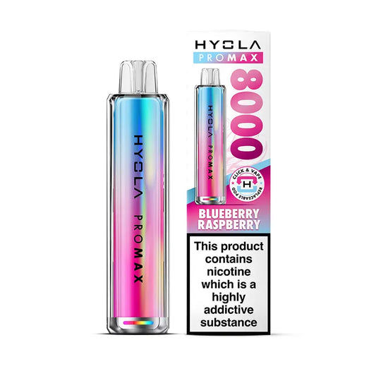 Blueberry Raspberry Hyola Pro Max 8000 Pod kit