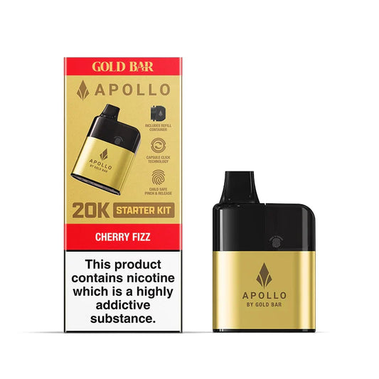 Cherry Fizz Gold Bar Apollo 20K Pod Kit