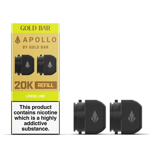 Lemon Lime Gold Bar Apollo 20K Refill pods