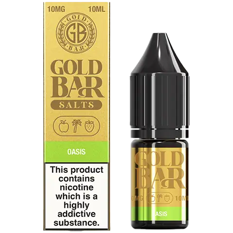 Gold Bar 10ml Nic Salts