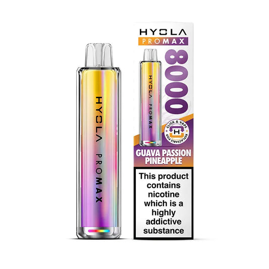 Guava Passion Pineapple Hyola Pro Max 8000 Pod kit