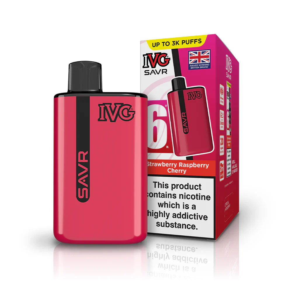 Strawberry Raspberry Cherry IVG SAVR Pod Kit