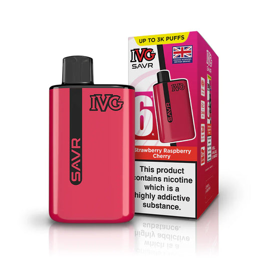 Strawberry Raspberry Cherry IVG SAVR Pod Kit