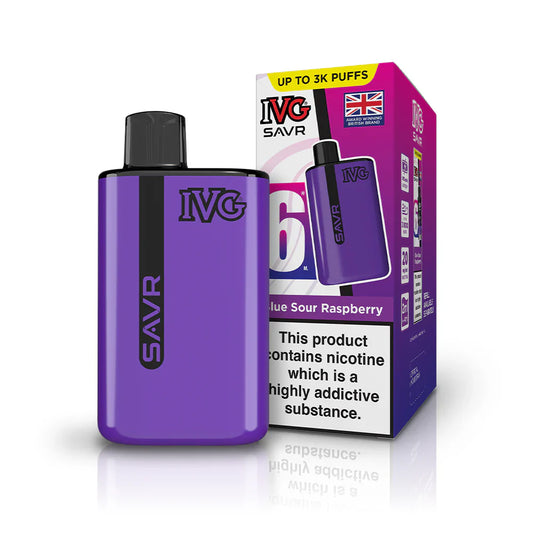 Blue Sour Raspberry IVG SAVR Pod Kit