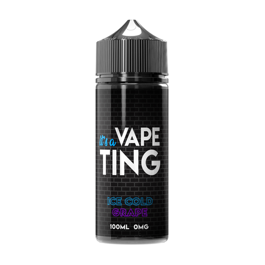 Ice Cold Grape – 100ml By Vape Ting