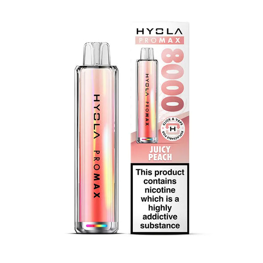 Juicy Peach Hyola Pro Max 8000 Pod kit