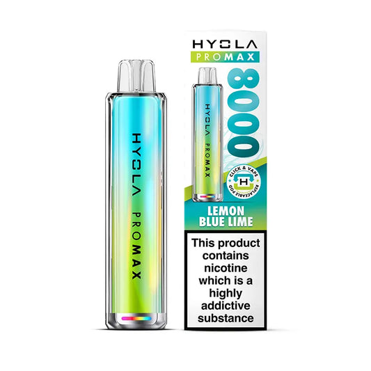 Lemon Blue Lime Hyola Pro Max 8000 Pod kit