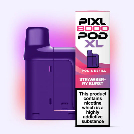 Strawberry Burst Pixl 8000 Refill pod