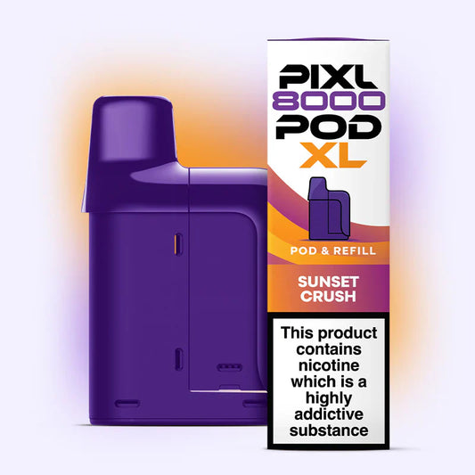 Sunset Crush Pixl 8000 Refill pod