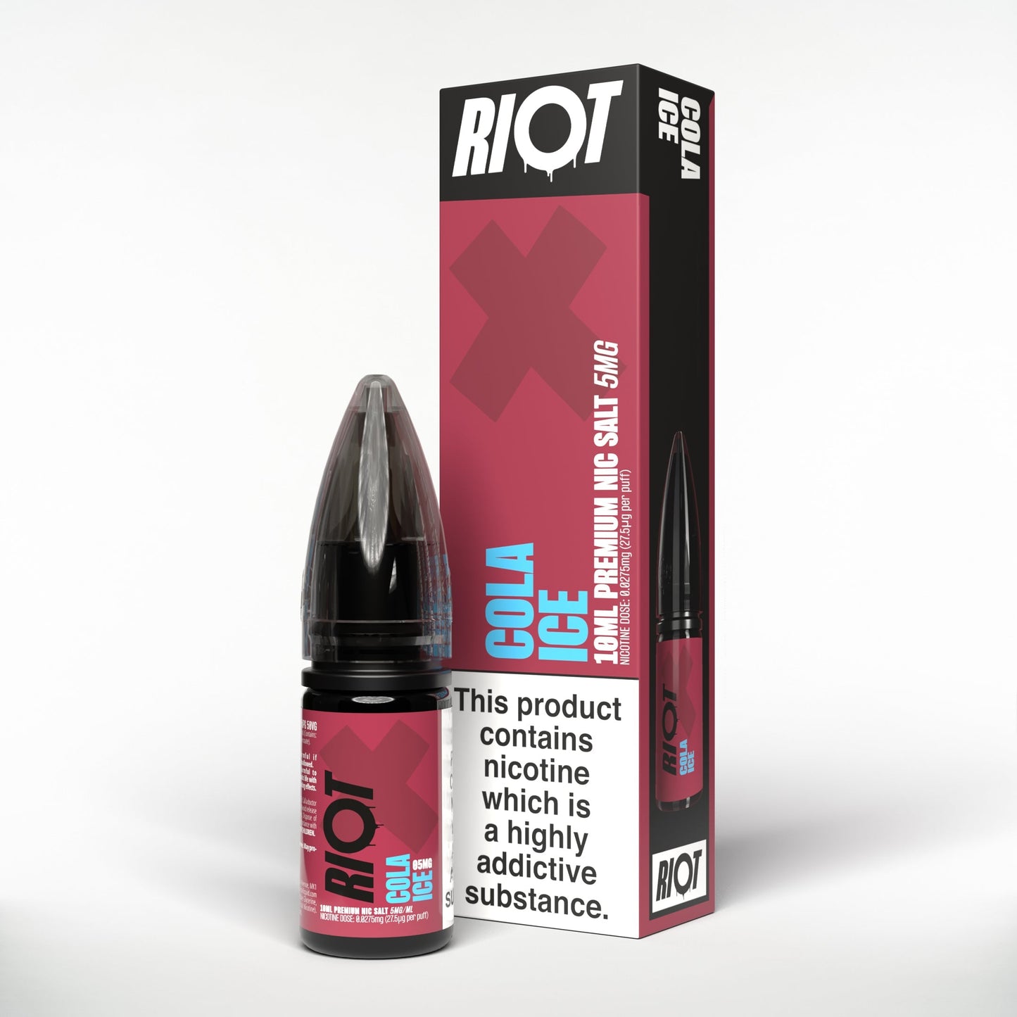 Riot X Cola Ice - Superchrged Flavours Salts By Riot Squad