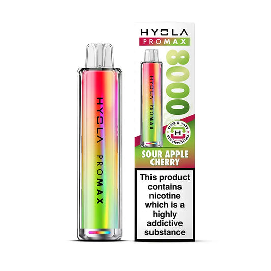 Sour Apple Cherry Hyola Pro Max 8000 Pod kit