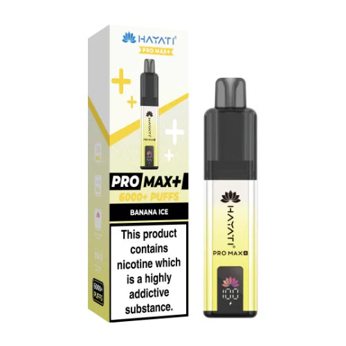 Banana Ice Hayati Pro Max+ 6000 Prefilled Pod Kit