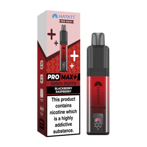 Blackberry Raspberry Hayati Pro Max+ 6000 Prefilled Pod Kit