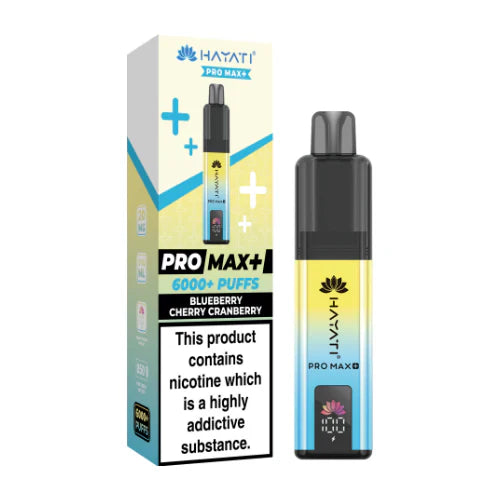Blueberry Cherry Cranberry Hayati Pro Max+ 6000 Prefilled Pod Kit