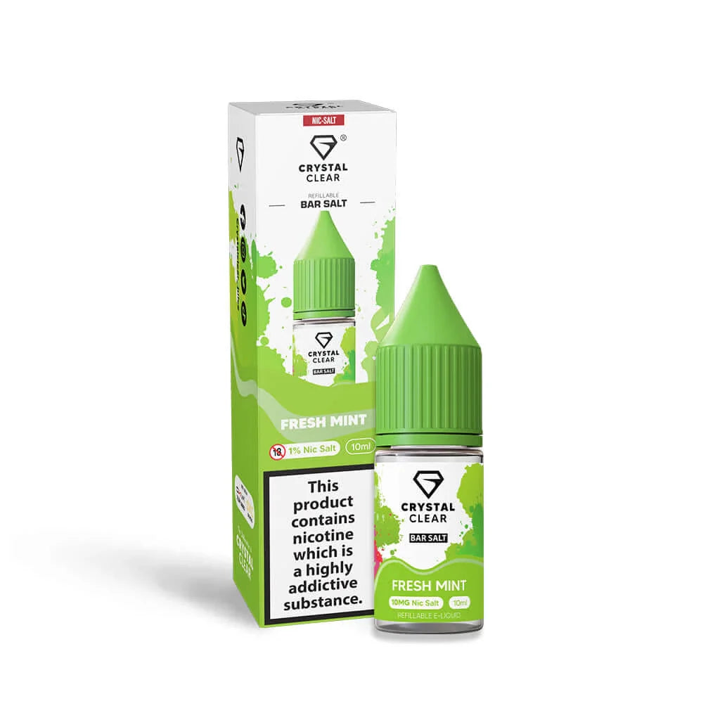 Crystal Clear Fresh Mint Nic Salt