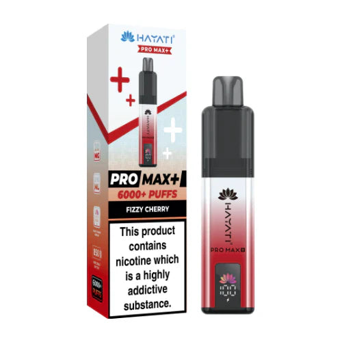 Fizzy Cherry Hayati Pro Max+ 6000 Prefilled Pod Kit