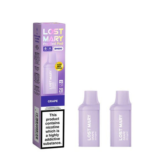 Grape Lost Mary BM600 Refill Pods