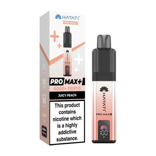 Juicy Peach Hayati Pro Max+ 6000 Prefilled Pod Kit
