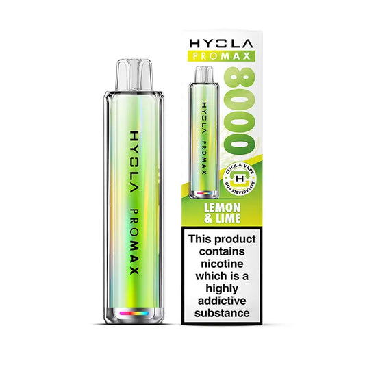 Lemon Lime Hyola Pro Max 8000 Pod kit