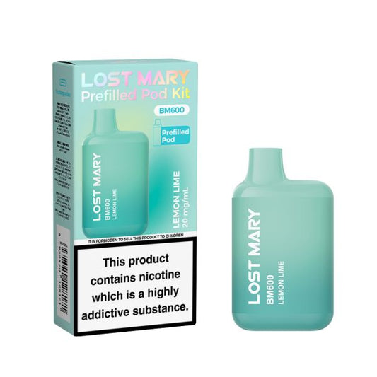 Lemon and Lime Lost Mary BM600 Pod Kit