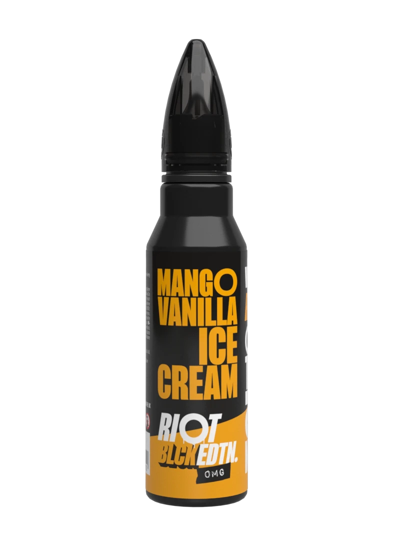BLCK EDTN – Mango Vanilla Ice Cream By Riot