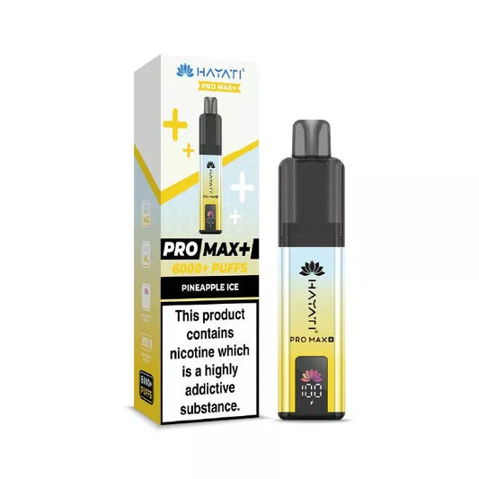 Pineapple Ice Hayati Pro Max+ 6000 Prefilled Pod Kit