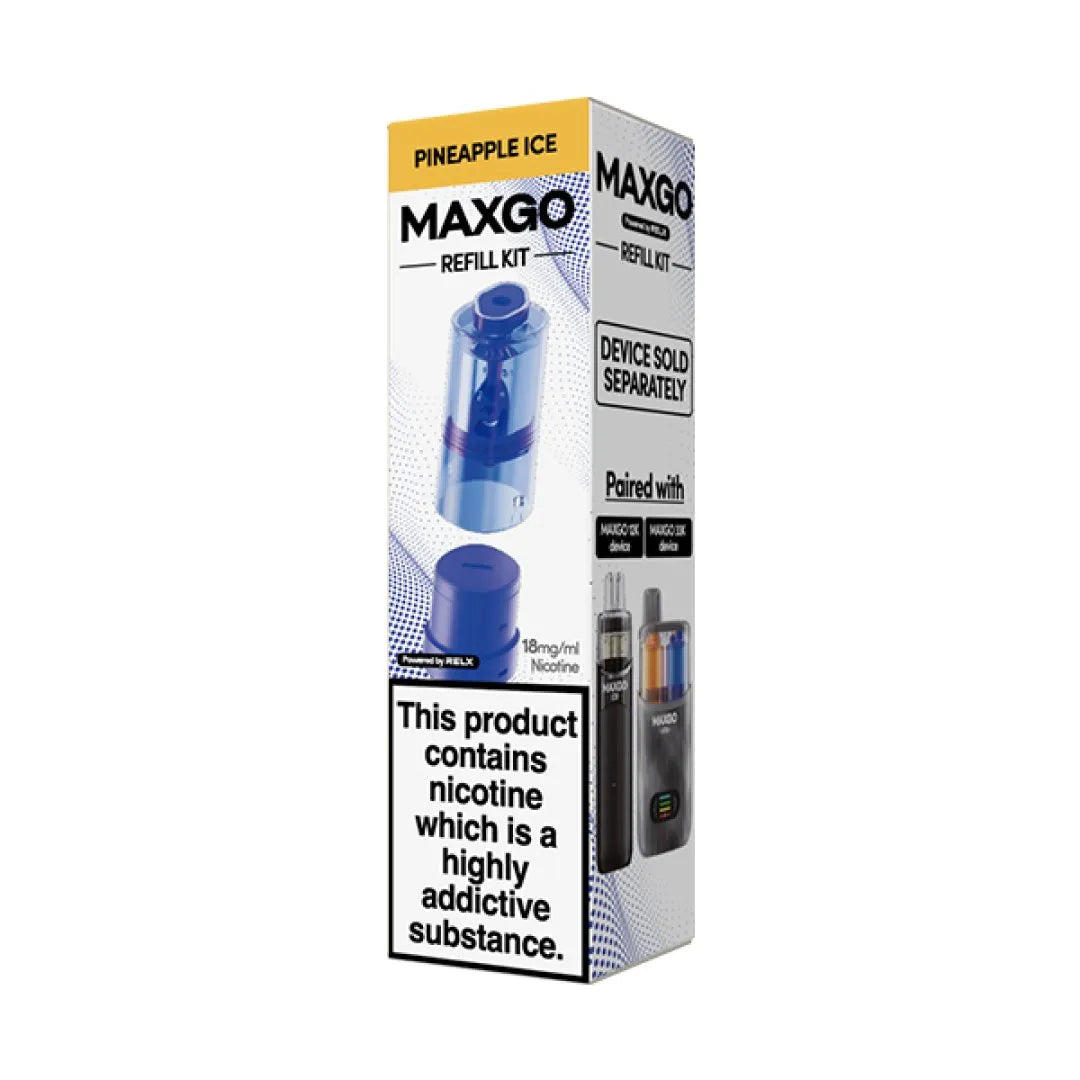 Relx Maxgo 12K Prefilled Pods