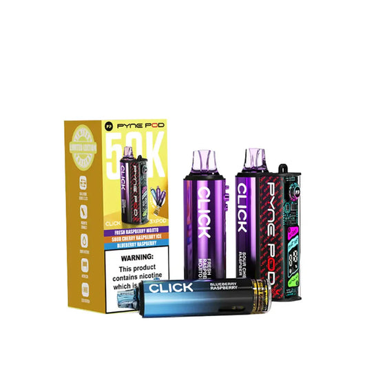Raspberry Edition Pyne Pod Click 50k Vape Kit