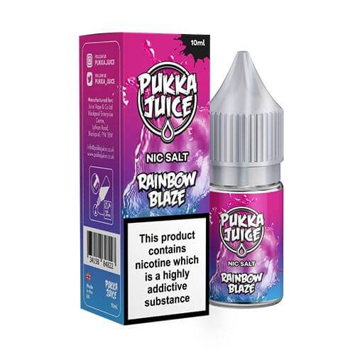 Rainbow Blaze Pukka Juice Nic Salt