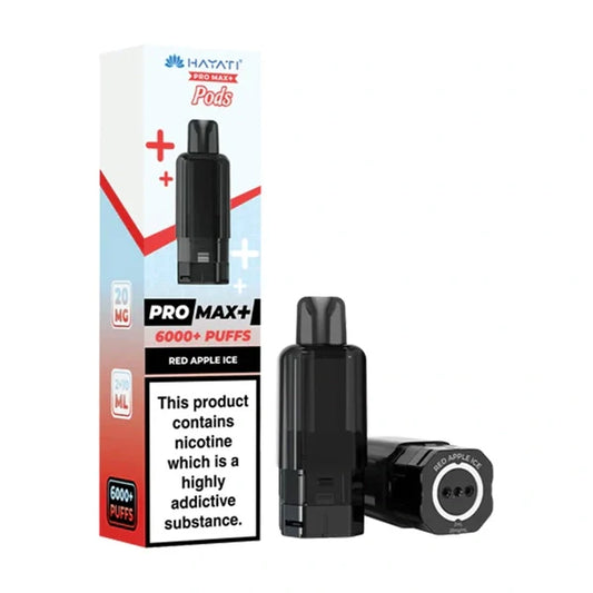Red Apple Ice Hayati Pro Max+ 6000 Prefilled Pod