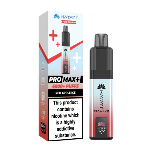 Red Apple Ice Hayati Pro Max+ 6000 Prefilled Pod Kit