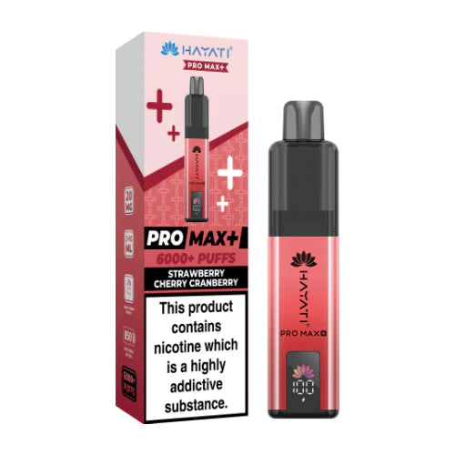 Strawberry Cherry Cranberry Hayati Pro Max+ 6000 Prefilled Pod Kit