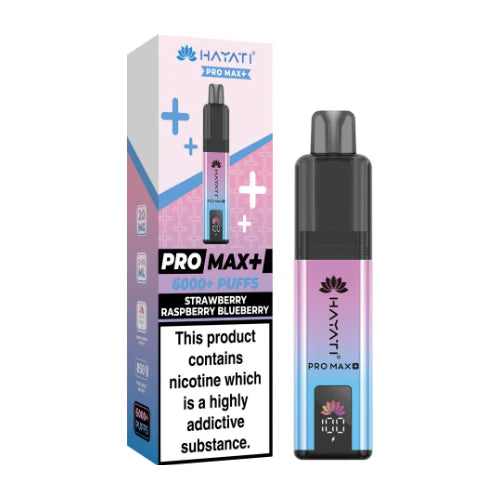 Strawberry Raspberry Blueberry Hayati Pro Max+ 6000 Prefilled Pod Kit