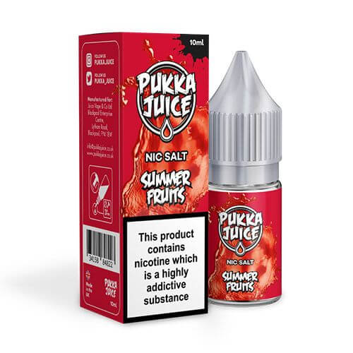 Summer Fruits Pukka Juice Nic Salt