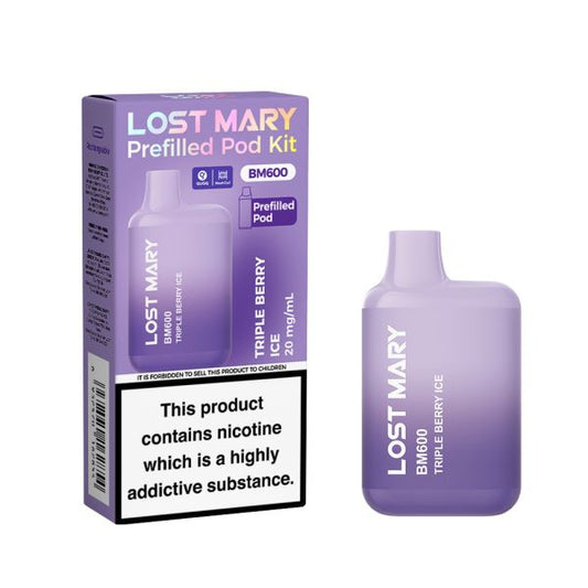 Triple Berry Lost Mary BM600 Pod Kit