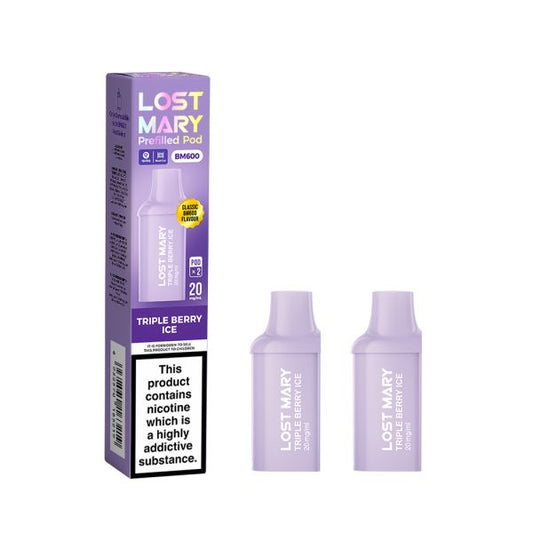 Triple Berry Lost Mary BM600 Refill Pods