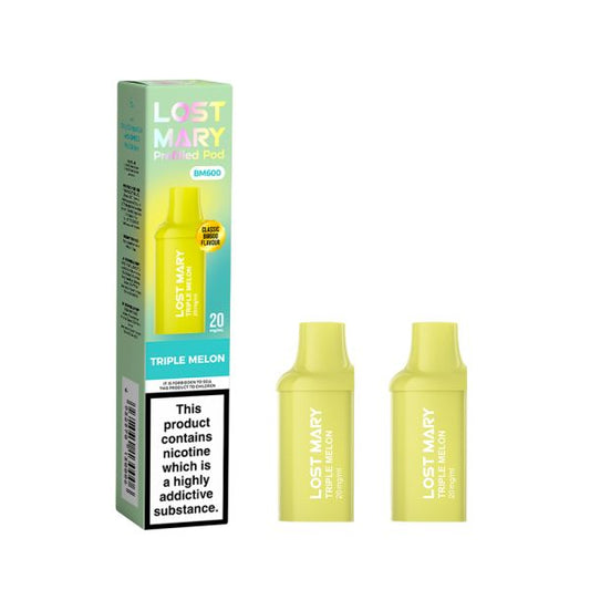 Triple Melon Lost Mary BM600 Refill Pods