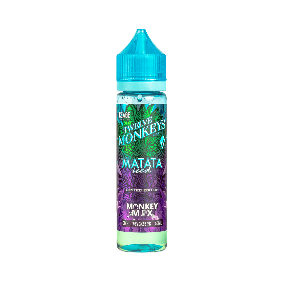 MATATA ICED SHORTFILL E-LIQUID BY TWELVE MONKEYS E-LIQUID 50ML
